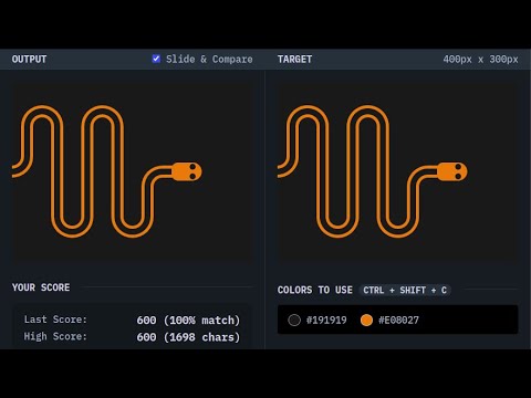 CSS Battle - Target #74 - Danger Noodle