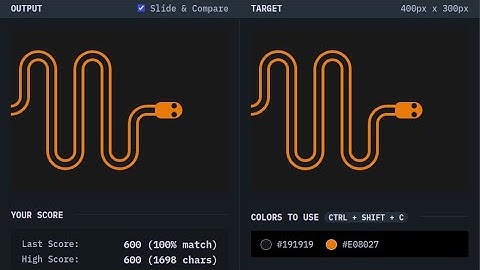 CSS Battle - Target #74 - Danger Noodle