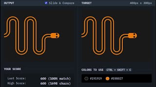 CSS Battle - Target #74 - Danger Noodle