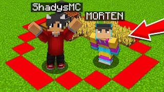 Vi Er Fanget I En CIRKEL Med Morten I Minecraft!