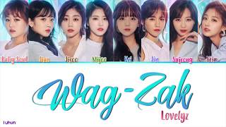 Video thumbnail of "Lovelyz - 'Wag-zak' (여름 한 조각) [HAN|ROM|ENG COLOR CODED LYRICS]"