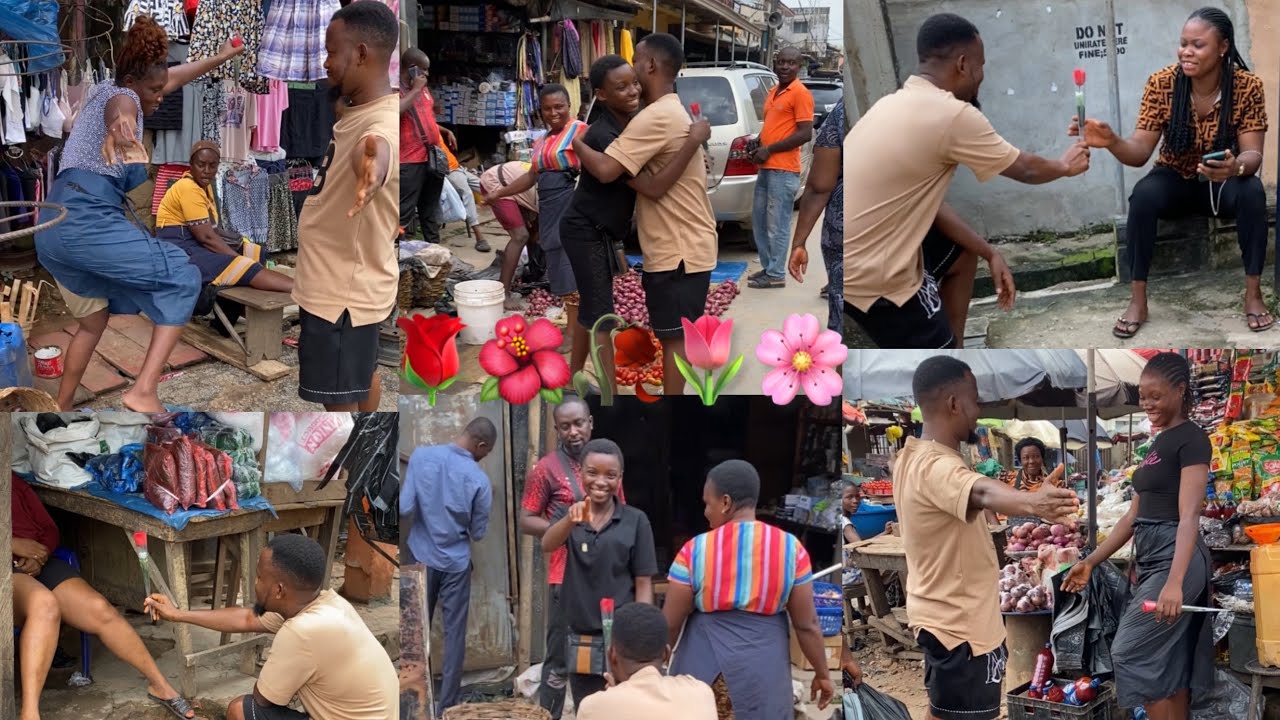 BEST OF “BORN TO WIN” SHOWING LOVE TO THE FUNNY BEAUTIFUL MARKET WOMEN ❤️🌺🌹