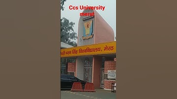 CCS University Meerut
