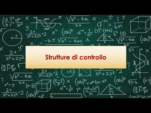 Video: Che cos'è la struttura di controllo della sequenza?