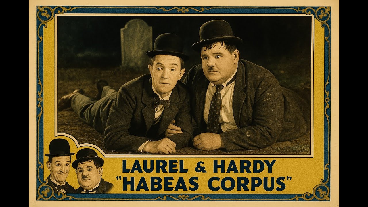 Laurel & Hardy – Habeas Corpus (1928) | Silent Horror-Comedy Short