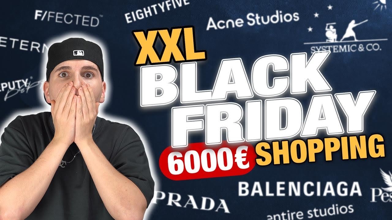 Ich kaufe meine GRAILS😳| XXXL 6000€ BLACK FRIDAY SHOPPING VIDEO 🛍️🛒 | Senad