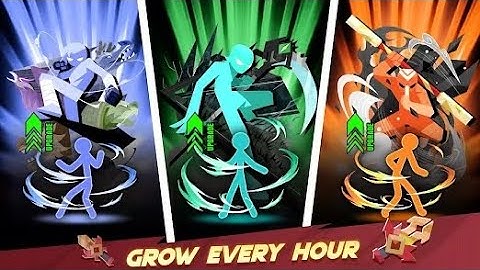 Stickman vs Monster: Idle RPG // New Game // First time Gameplay #1