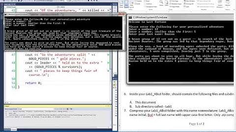 COSC 1436 - Chapter 2 Basic Elements of C++ part 4
