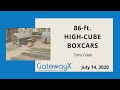 Tony Cook - 86ft High-cube Boxcars