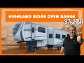 This 5th Wheel Has 2 Living Rooms! Open Range 376FBH