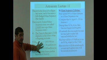 Lecture 11a (Main Sequence Life of Stars)