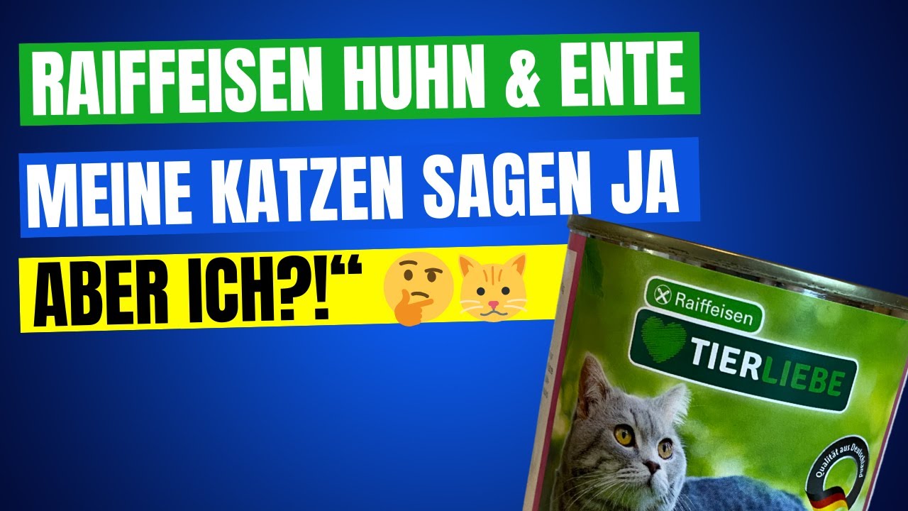 Raiffeisen Katzenfutter  Meine ehrliche Meinung & Test!