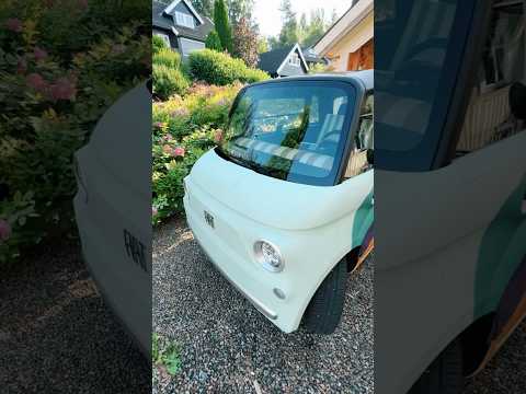 Bildekoren på Fiat Topolino, nærbilder