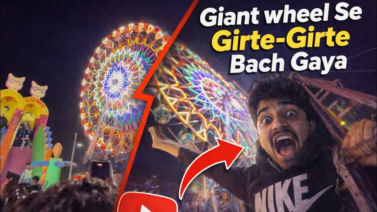 Giant Wheel Se Girte Girte bach Gaya🥲| Bodgeshwar Jatra |