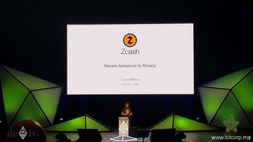 Zooko Wilcox from ZCASH about recent advance in privacy - DEVCON IV