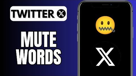 How To Mute Words On Twitter | Mute Words On X