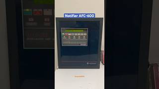 Notifier AFC-600 #shorts #firealarm #firealarmpanel