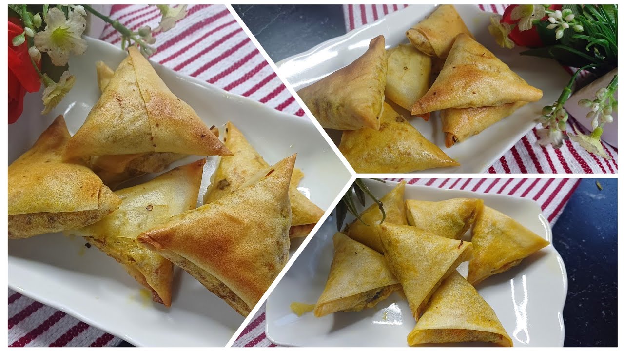 ( بدون جلوتين)طريقة جديدة لي تحضير مملحات رمضانيه بلفعل تستحق تجربة😋🫣