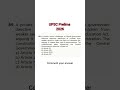 UPSC Prelims 2026 Practice Question Polity #upscmotivation #upscprelims2026 #upscprelims #polity