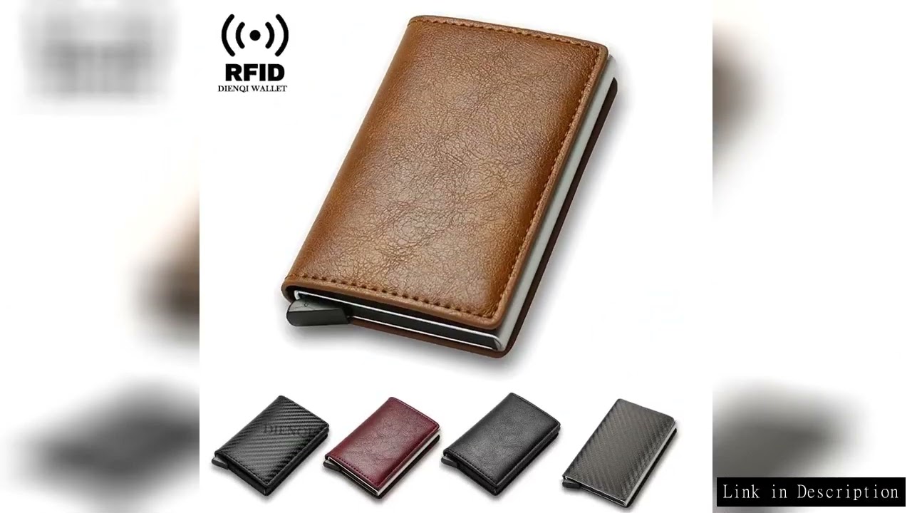 Rfid Credit Card Holder Men Wallets Bank Cardholder Case Small Leather Slim Thin Magic Mini Wallet S