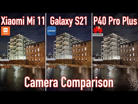 Xiaomi Mi 11 VS Samsung Galaxy S21 VS Huawei P40 Pro Plus - Camera Comparison!