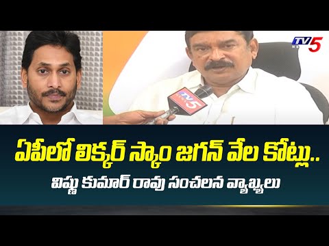 ఏపీ లిక్కర్ స్కాం..| BJP Vishnu Kumar Raju SENSATIONAL Allegations On CM Jagan | TV5 News - TV5NEWS