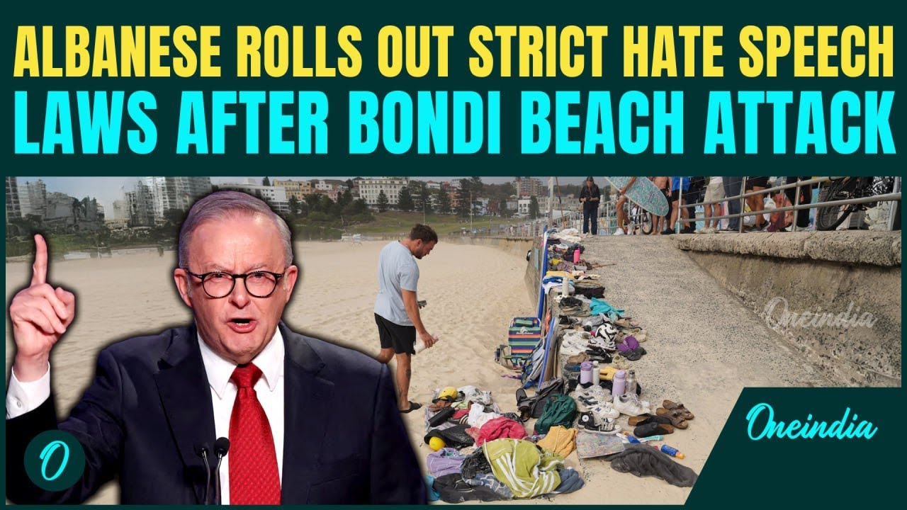 Australia Bondi Beach Attack BREAKING: Albanese Brings SHOCKING Hate Speech Law After DEADLY Attack