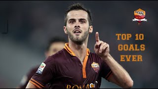 Miralem Pjanic - Top 10 Goals Ever Hd