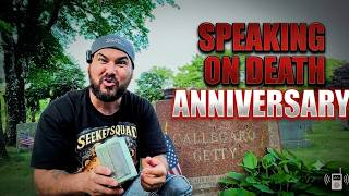 Speaking to a Ghost on the Day They Died