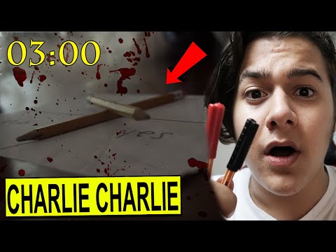 SAKIN GECE 3'te CHARLIE CHARLIE CHALLENGE FİLMİ İZLEMEYİN! (Charlie Charlie Evime Geldi)