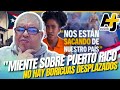 🇵🇷 DESPLAZADOS? LA IZQUIERDA Y SU PROPAGANDA CONTRA EL BORICUA (REACCION VIDEO DE @ajplusespanol )
