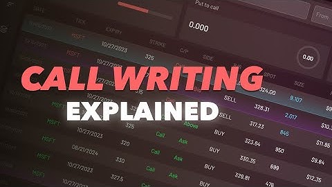 Understanding Call Writing with Cheddar Flow