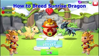 How to Breed Sunrise Dragon-Dragon Mania legends | Cake Craze event | DML