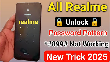 All Realme Reset Password How to fix forgot lockscreen Password Any Realme Pattern New Tricks 2025 