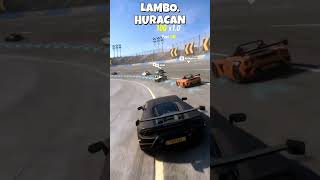 PORSCHE 9/11 VS LAMBORGHINI HURACAN🔥🏁#shorts #gaming#forza 5