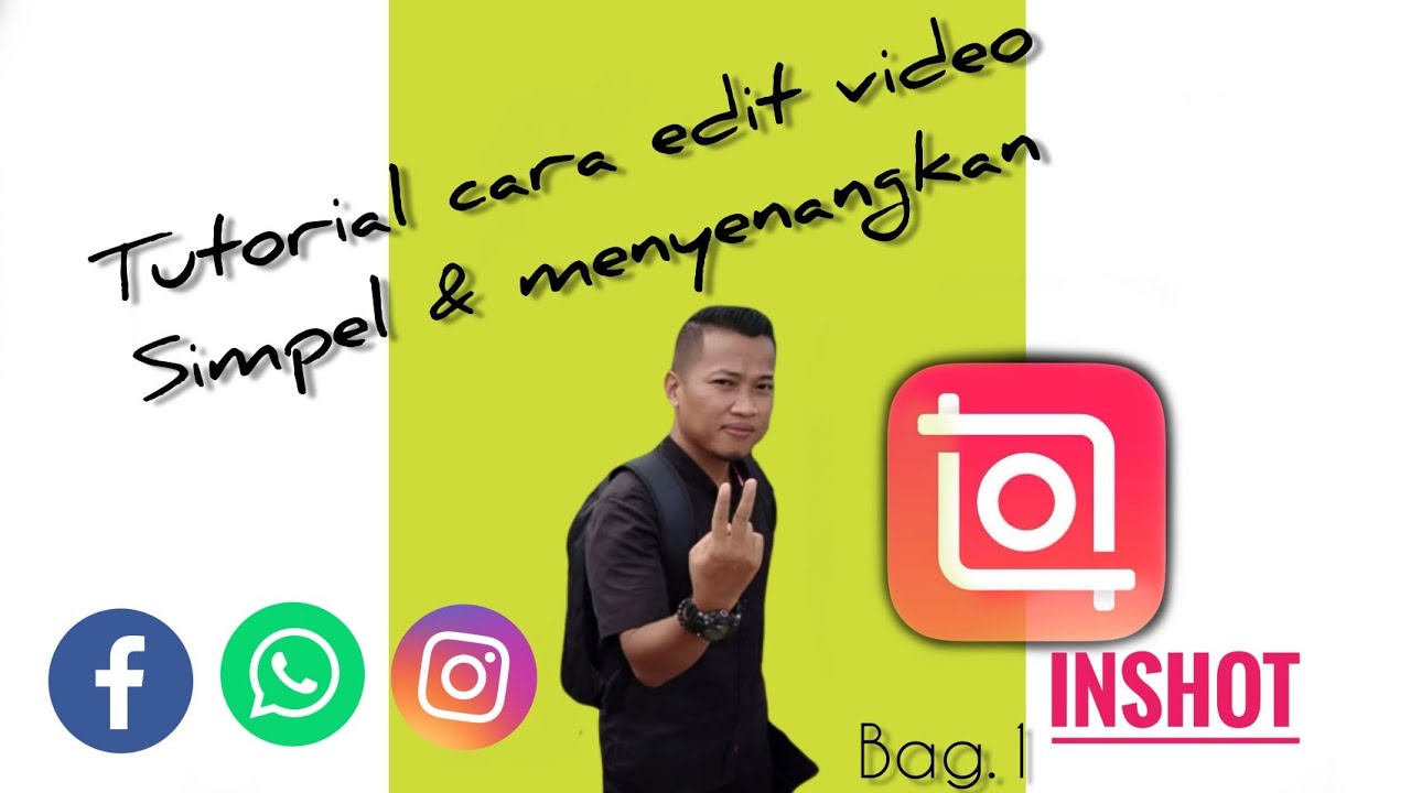 Cara edit video simpel dengan inshot YouTube