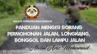 Contoh Surat Meminta Membuat Bonggal Jalan Taman