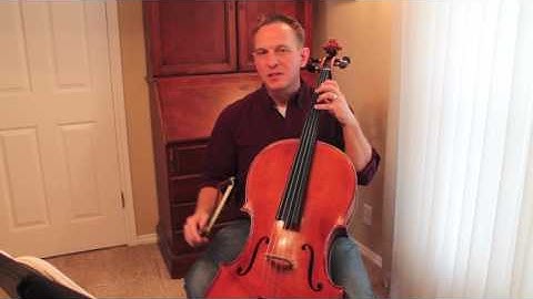 Minuet No 1 by Bach Suzuki Book 2 Practice Video - Cello Instruction with Kayson Brown