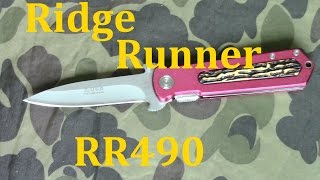 Нож Ridge Runner RR490  (ОБЗОР)