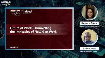 Navigating the Future of Work: Key Trends and Insights  | Fireside Chat Ft. @indeedindiaofficial