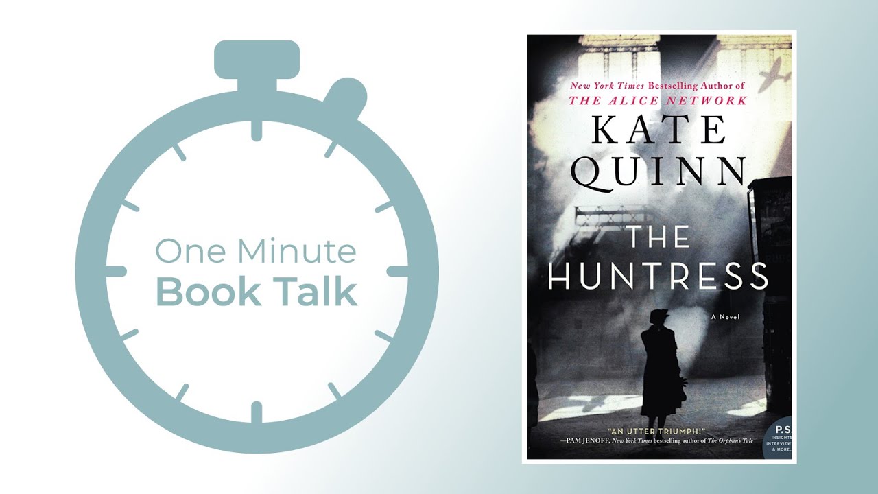 THE HUNTRESS | One Minute Book Talks - YouTube