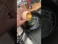 Frying OSTRICH EGG