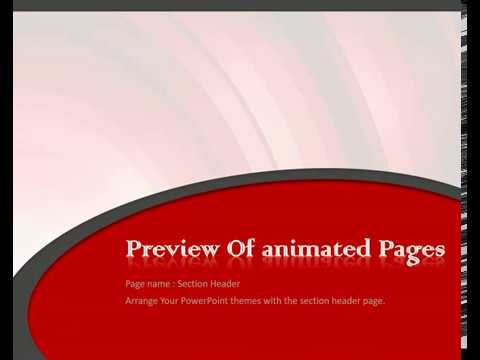Powerpoint Template Abstract 06 Professional