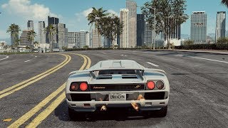 Need For Speed Heat Lamborghini Diablo SV test drive + customization options (NFS)