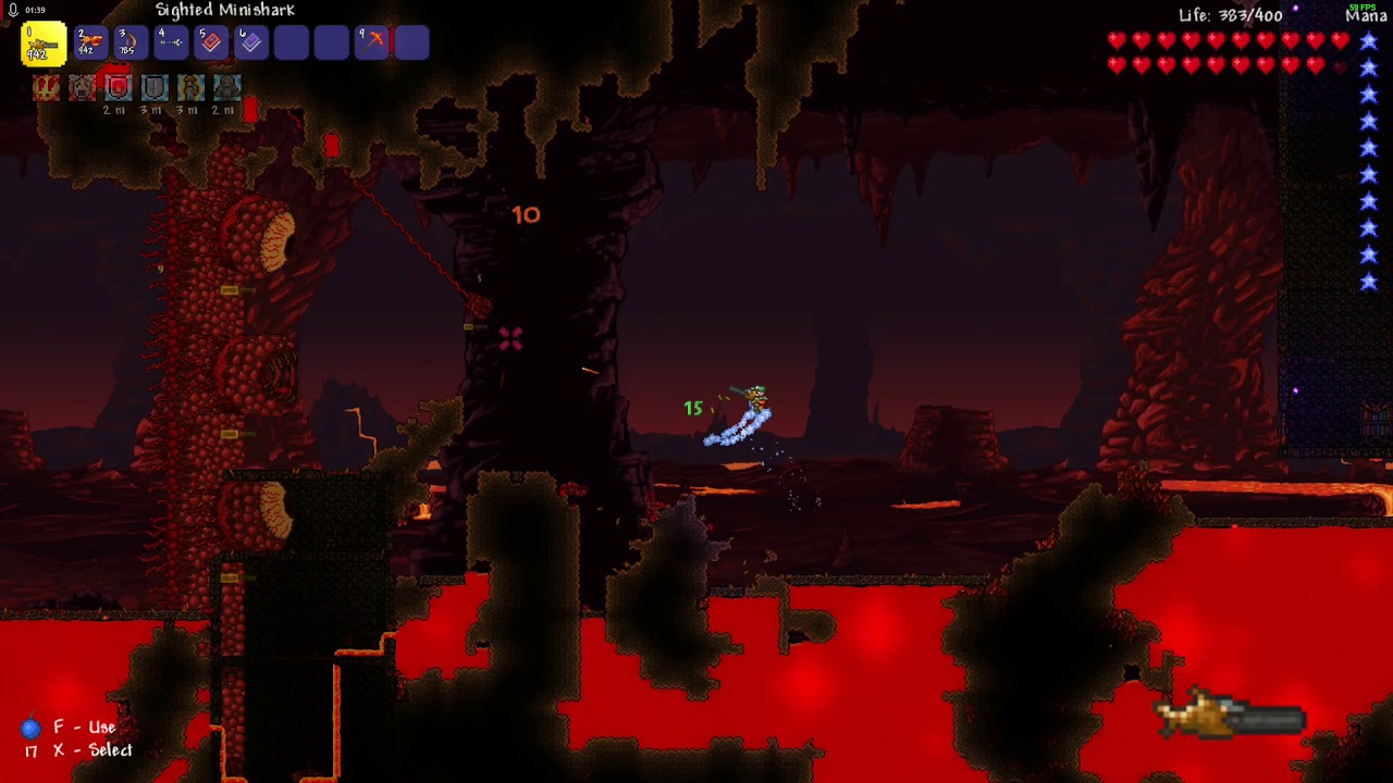 Terraria Overhaul WoF - YouTube