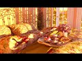 ☀️ Sunlit Breakfast in Bed Ambience | Morning Birdsong to Boost Your Mood