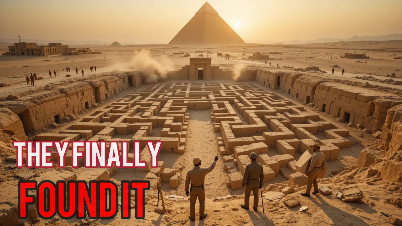 The Mystery of the Labyrinth Beneath the Pyramid of Hawara. 