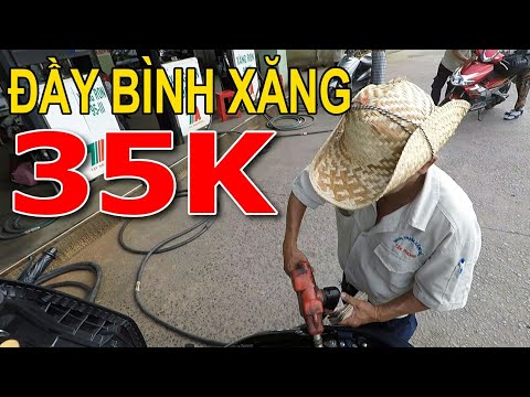 35K VND đổ đầy bình xăng dẫn Việt Kiều đi dạo hết phố Biên Hòa - YouTube