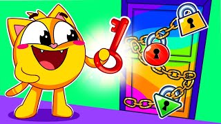 Let’s Find the Magic Key!🧙‍♂️🔑 Open the Secret Door! 🚪✨ Happy Habits Hub