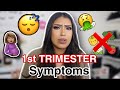 First Trimester PREGNANCY Symptoms (4-13 WEEKS) + Being HIGH RISK!!